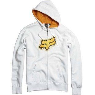 Толстовка FOX Ando Zip Front Fleece [WHITE], M 45040-008-004