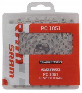 Цепь SRAM PC 1051 114 звеньев 10 скоростей 93.2712.114.105