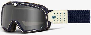 Мото маски 100% BARSTOW Goggle Denim - Dark Smoke Lens, Colored Lens 50000-00019