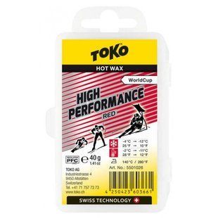 Парафін Toko High Performance red 40 g (550 1026) 550 1026