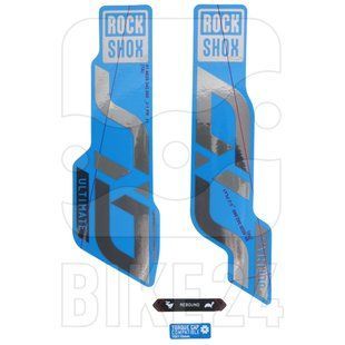 Набір наліпок RockShox SID SELECT 80-100 27/29 MGRY/BLK 11.4018.105.024