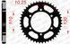 Зірка AFAM 530 Steel Chainwheel - Yamaha [Black], 43z 12813-43