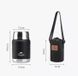Термос Naturehike Stew beaker 750 мл NH20SJ041 black