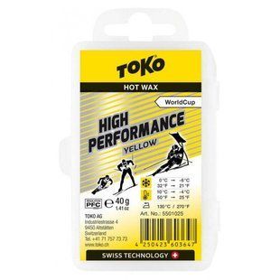 Парафін Toko High Performance yellow 40 g (550 1025) 550 1025