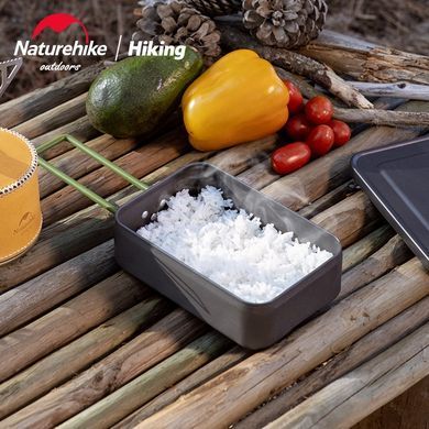 Контейнер Naturehike lunch box Alu NH21CJ011 grey 6927595784945
