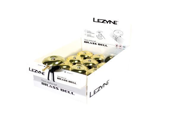 Велозвонок Lezyne Classic Shallow Brass Bell Y13 4712805 991112