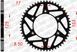 Зірка AFAM 520 K-Steel Chainwheel - Honda [Black], 46z 10212K-46