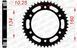 Звезда AFAM Steel Sprocket 530 [Black], 42z 10616-42