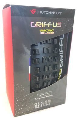 Покрышка Hutchinson Griffus RLAB 27.5x2.50 Tubeless Ready складная Hardskin Black PV528752