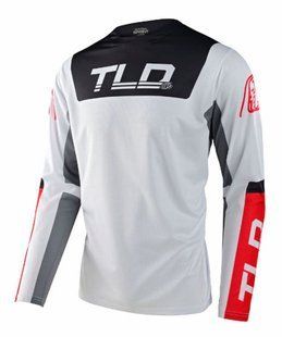 Джерси TLD Sprint Jersey Fractura [Charcoal Glo Red] 2X 323331016