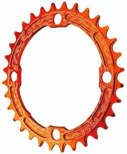 Звезда RaceFace Chainring Narrow Wide 104 BCD 32T orange RNW104X32ORA